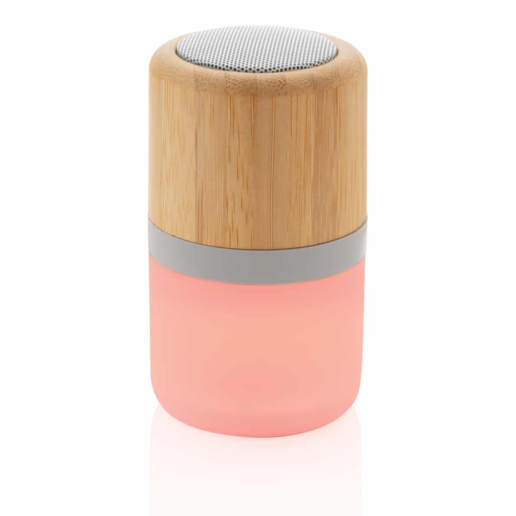 Miniature 7 pour Enceinte 3W en bambou avec lumière d'ambiance