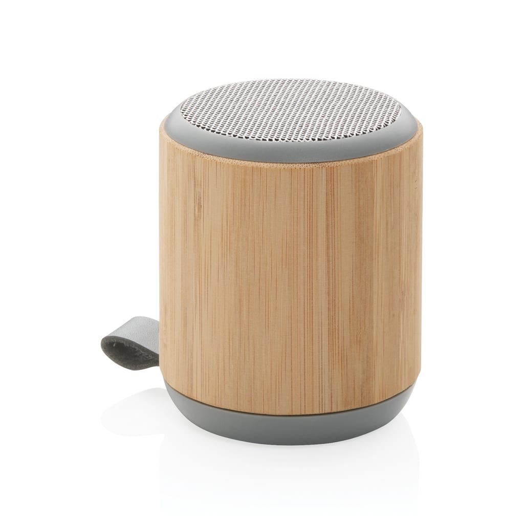 Miniature 2 pour Enceinte sans fil 3W en bambou et tissu