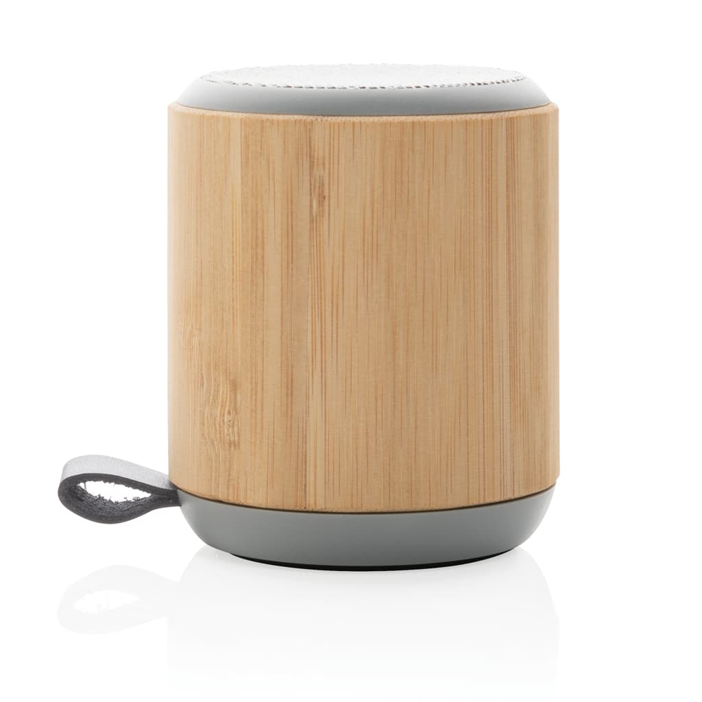 Miniature 4 pour Enceinte sans fil 3W en bambou et tissu