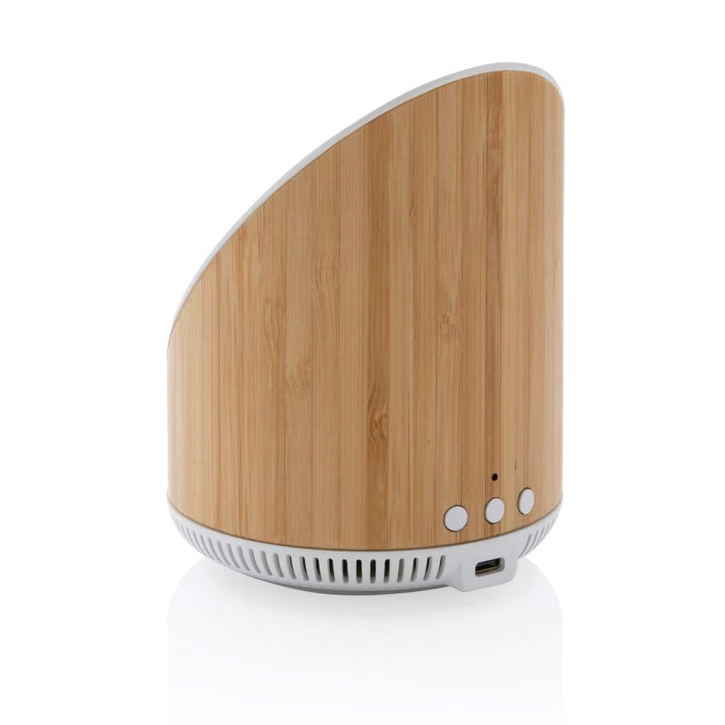 Miniature 5 pour Enceinte 5W en bamboo avec chargeur sans fil 15W Ovate