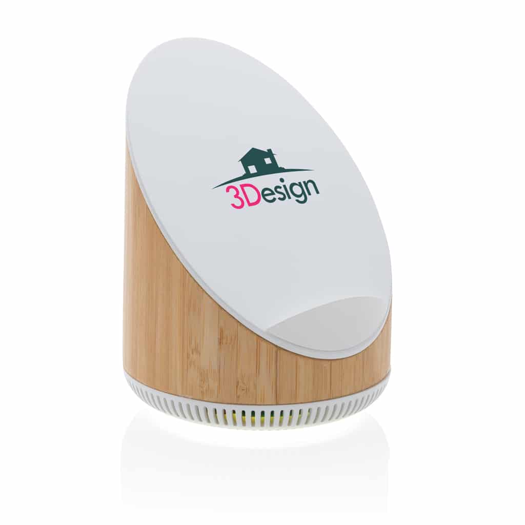 Miniature 7 pour Enceinte 5W en bamboo avec chargeur sans fil 15W Ovate
