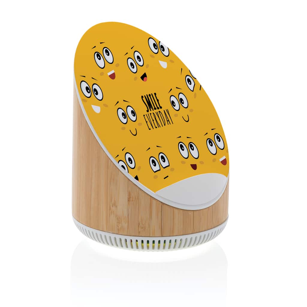 Miniature 12 pour Enceinte 5W en bamboo avec chargeur sans fil 15W Ovate