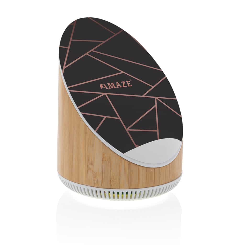 Miniature 13 pour Enceinte 5W en bamboo avec chargeur sans fil 15W Ovate