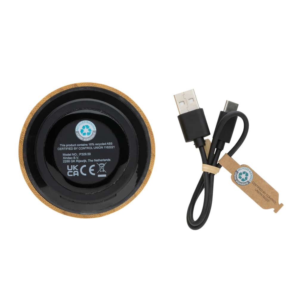 Miniature 6 pour Enceinte 3W en bambou FSC® et ABS RCS