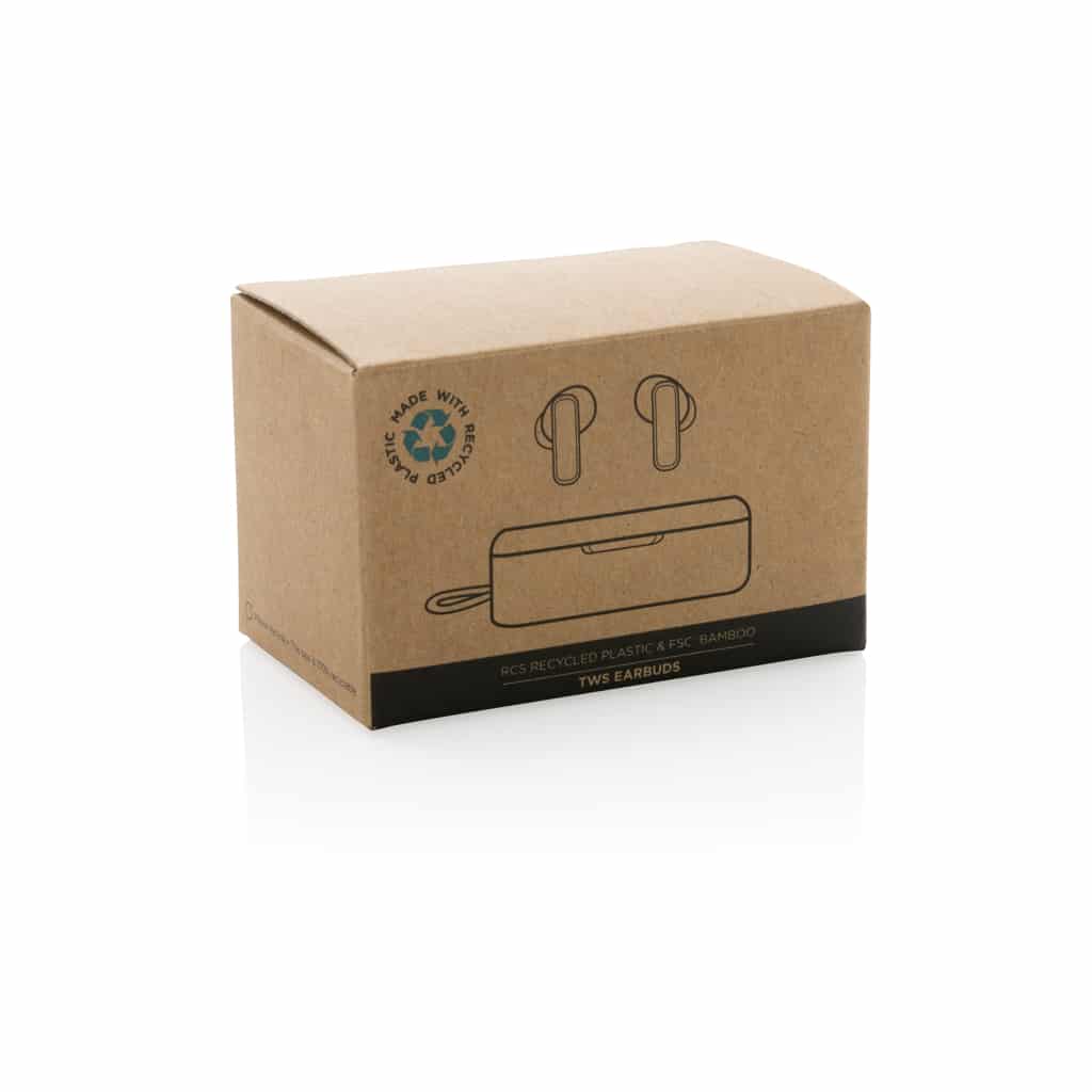 Miniature 11 pour Écouteurs TWS en plastique recyclé RCS et bambou FSC®