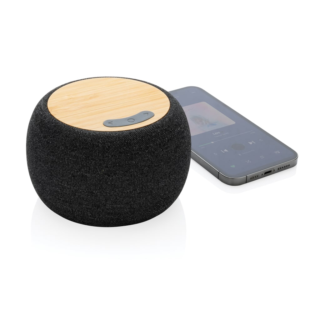 Miniature 3 pour Enceinte 5W en plastique recyclé RCS et bambou FSC®