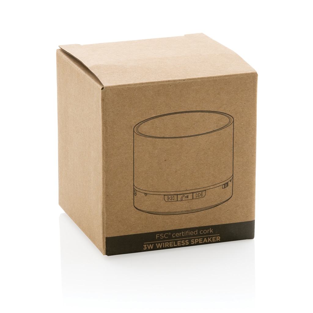 Miniature 8 pour Haut-parleur 3W en liège FSC®