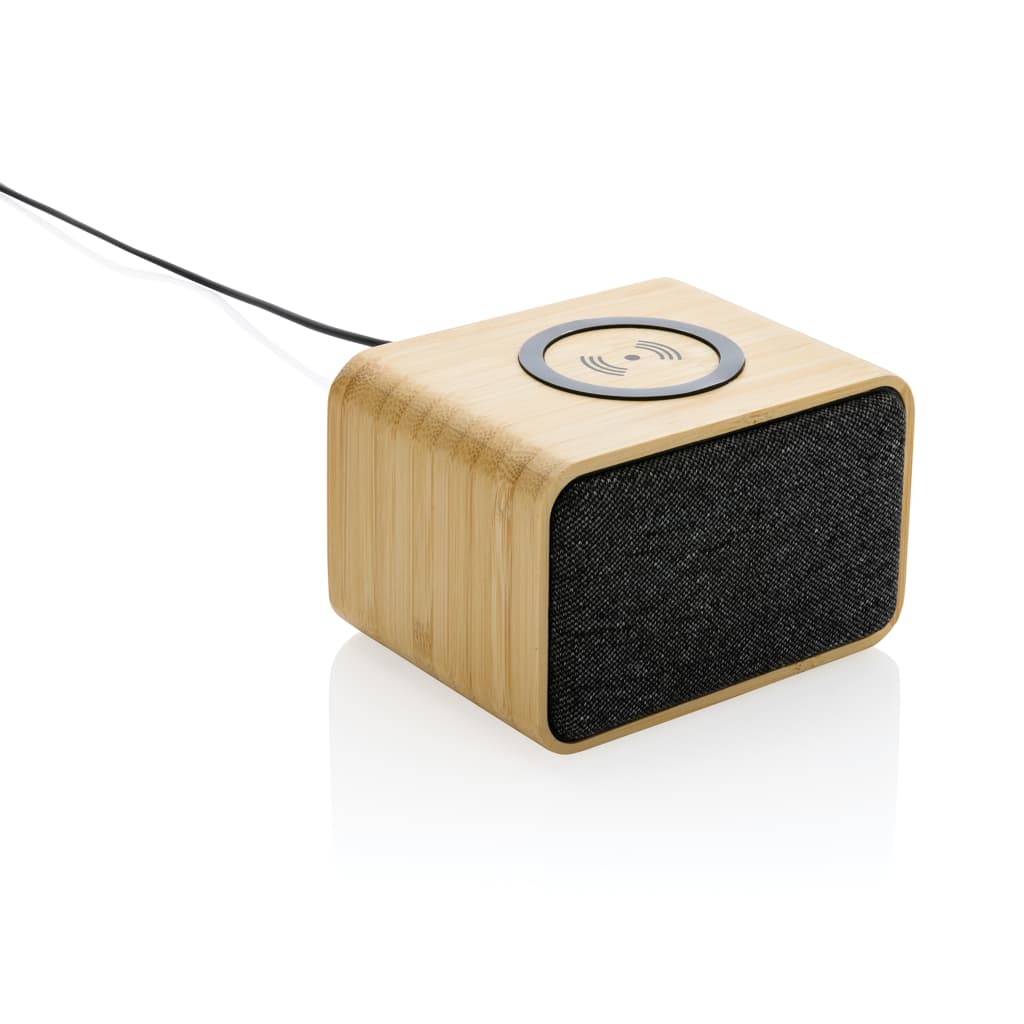 Miniature 2 pour Enceinte 5W en plastique recyclé RCS et bambou FSC®