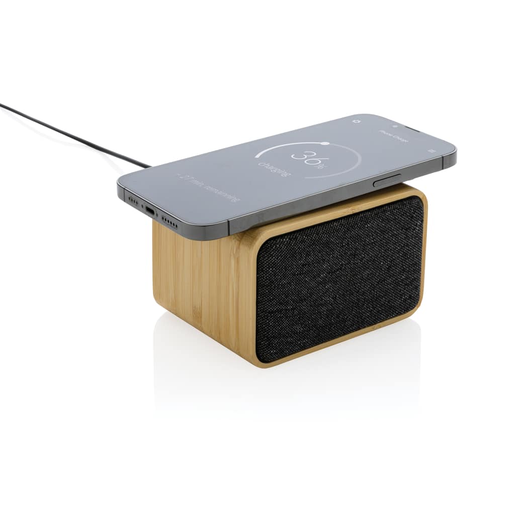 Miniature 3 pour Enceinte 5W en plastique recyclé RCS et bambou FSC®