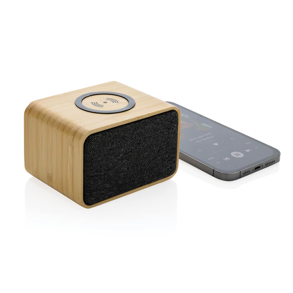 Miniature 4 pour Enceinte 5W en plastique recyclé RCS et bambou FSC®