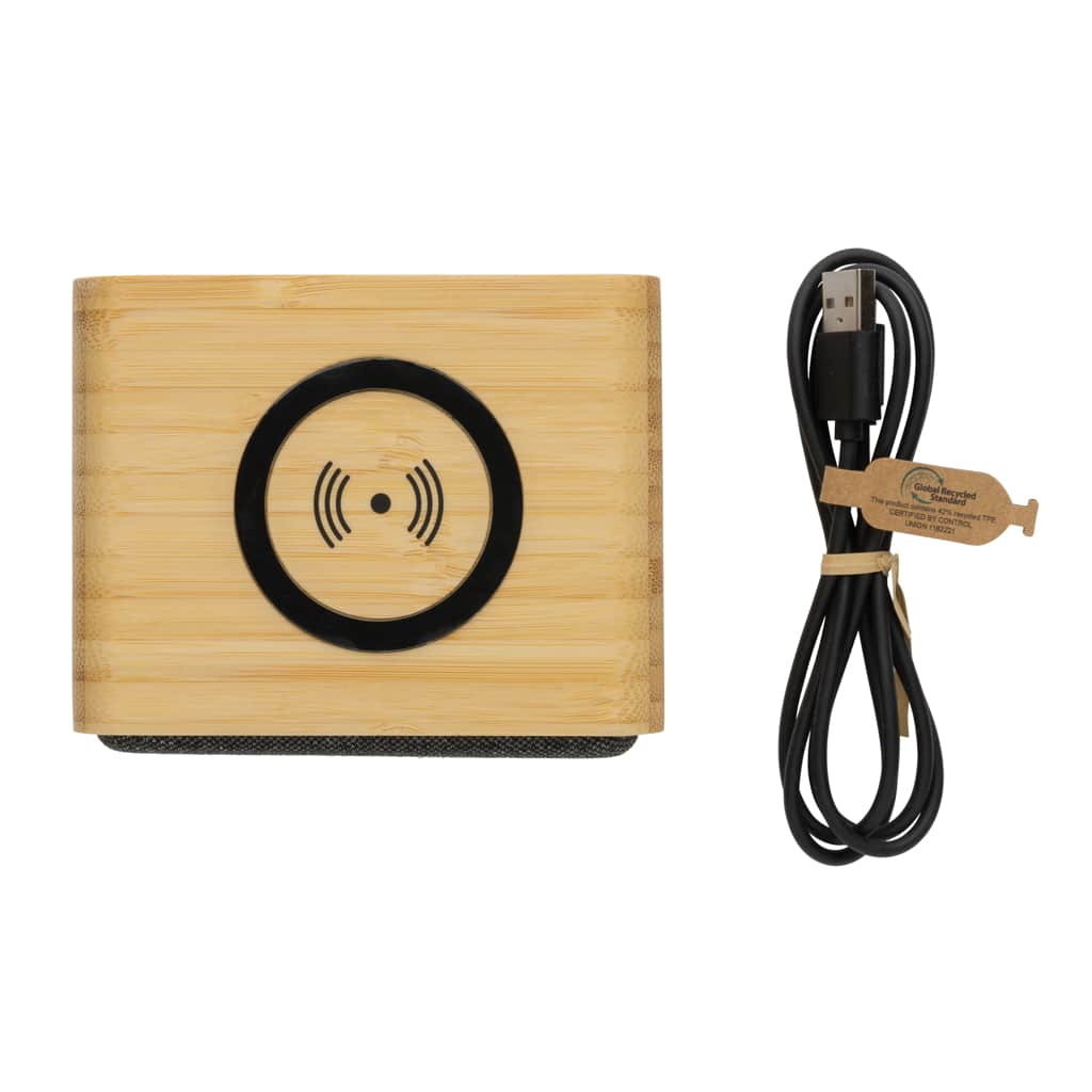Miniature 9 pour Enceinte 5W en plastique recyclé RCS et bambou FSC®