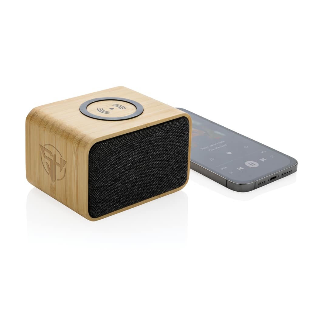 Miniature 11 pour Enceinte 5W en plastique recyclé RCS et bambou FSC®