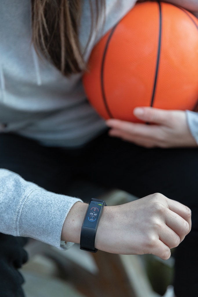 Miniature 17 pour Montre Sense Fit avec fréquence cardiaque en TPU recyclé RCS