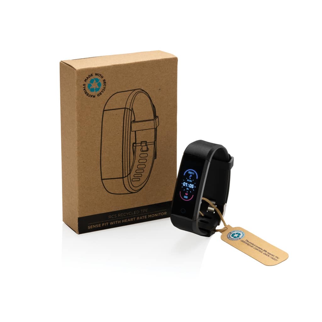 Miniature 20 pour Montre Sense Fit avec fréquence cardiaque en TPU recyclé RCS