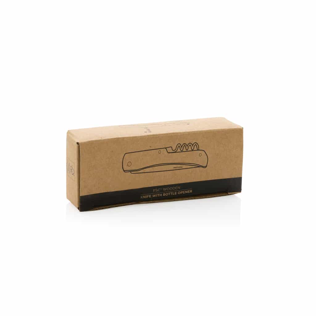Miniature 10 pour Couteau en bois avec décapsuleur FSC®