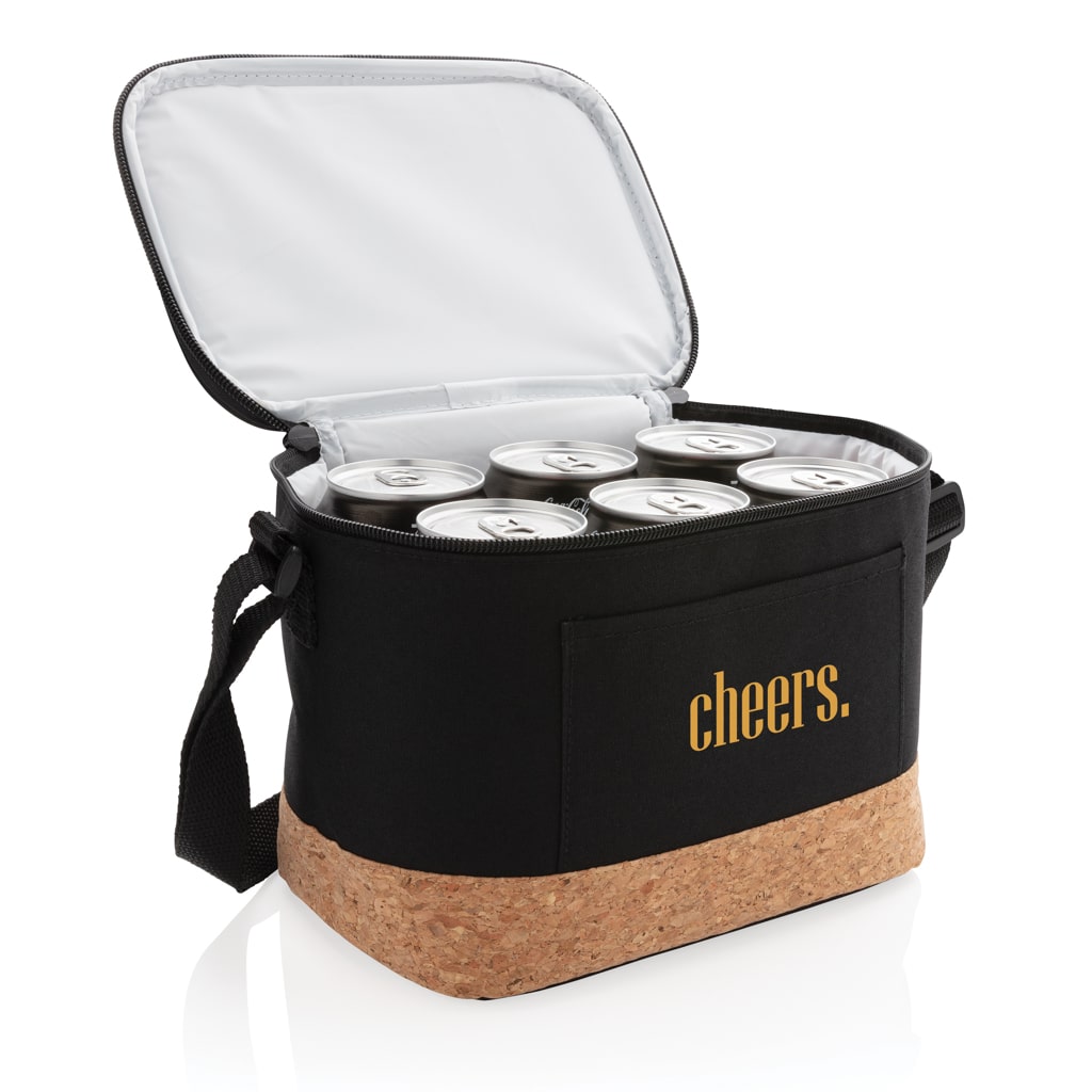 Miniature 5 pour Sac isotherme double ton avec finition liège