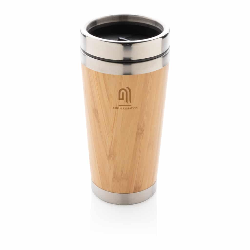 Miniature 7 pour Mug double paroi en bambou