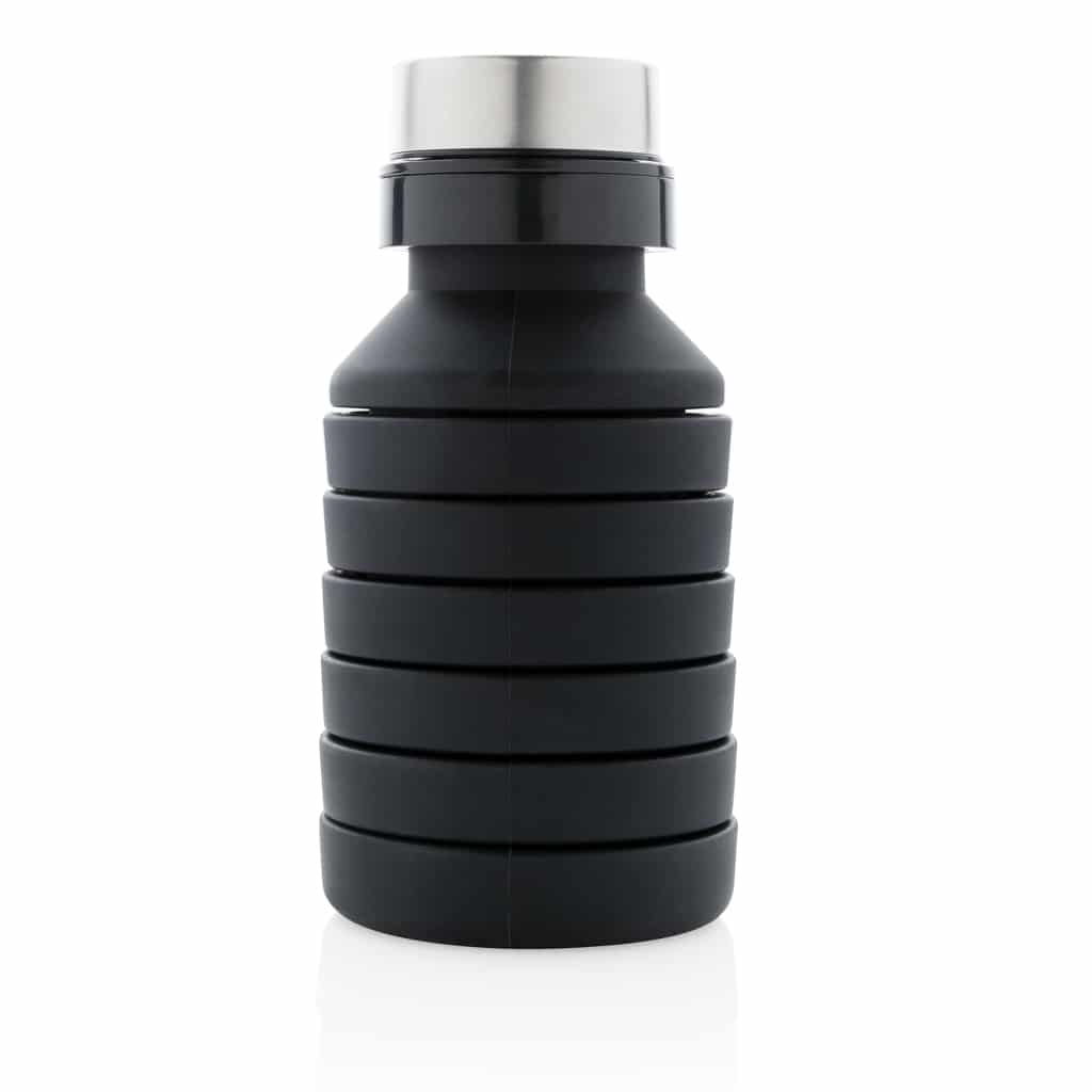 Miniature 5 pour Bouteille en silicone pliable étanche avec couvercle