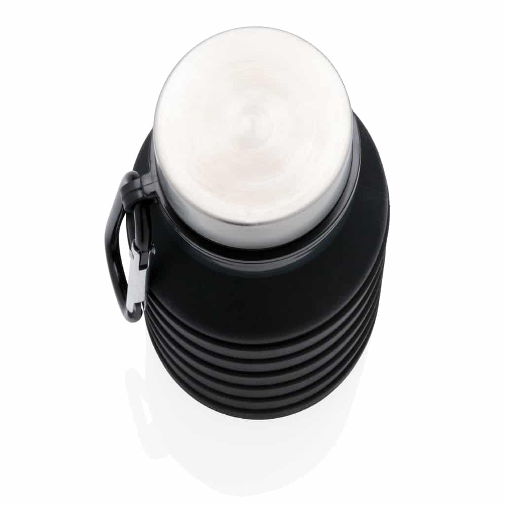 Miniature 8 pour Bouteille en silicone pliable étanche avec couvercle