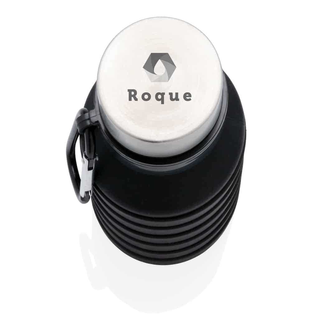 Miniature 10 pour Bouteille en silicone pliable étanche avec couvercle