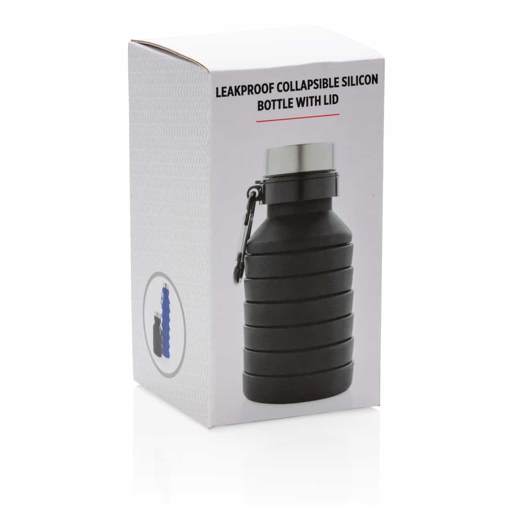 Miniature 16 pour Bouteille en silicone pliable étanche avec couvercle