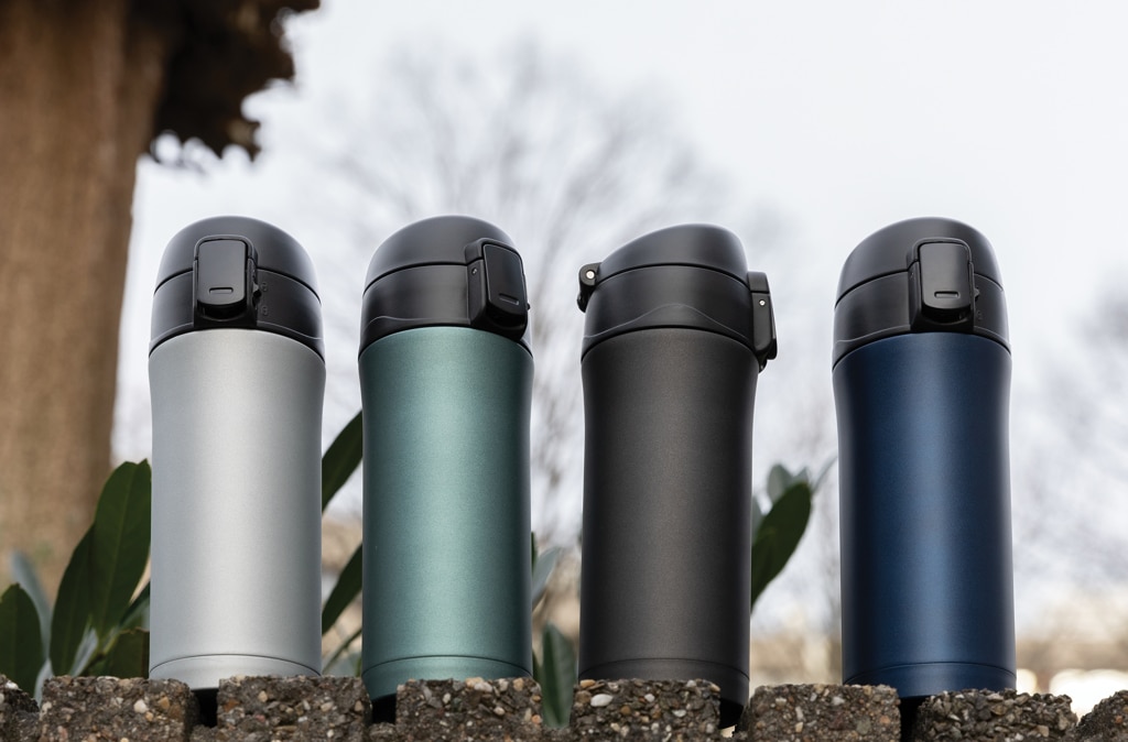 Miniature 10 pour Mug à verrouillage facile métallique mat