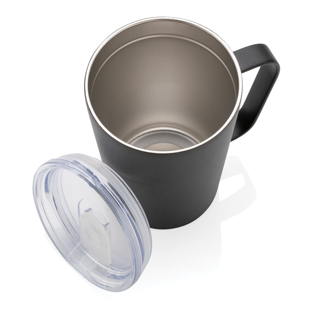 Miniature 7 pour Tasse moderne en acier inoxydable recyclé RCS avec couvercle