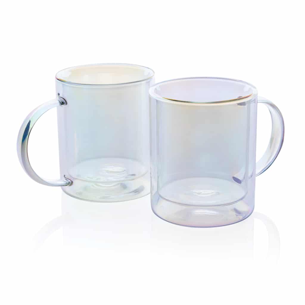Miniature 7 pour Mug double paroi en verre électroplaqué
