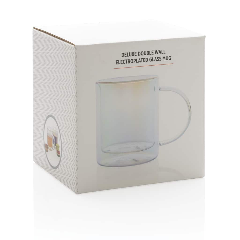 Miniature 13 pour Mug double paroi en verre électroplaqué