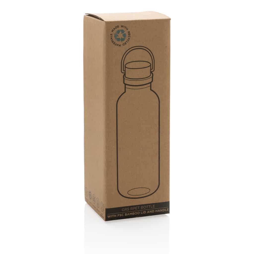 Miniature 11 pour Bouteille 680ml en rPET GRS, couvercle en bambou FSC®