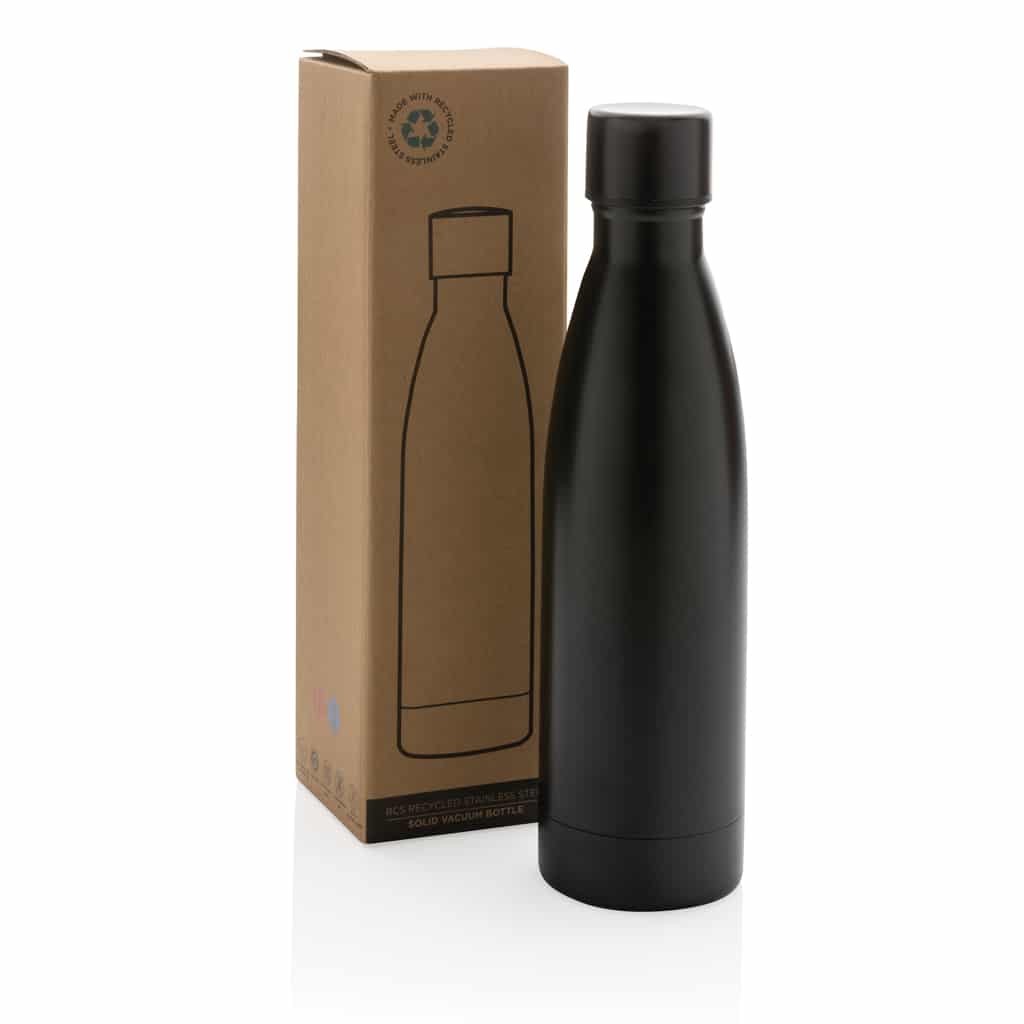 Miniature 12 pour Bouteille iso couleur pleine en acier inoxydable recyclé RCS