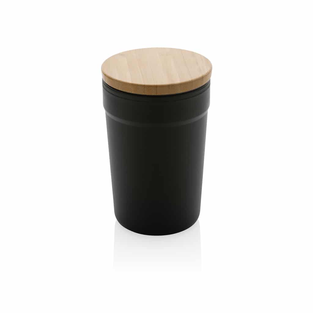 Miniature 2 pour Mug 300ml en PP recyclé GRS avec couvercle en bambou FSC®