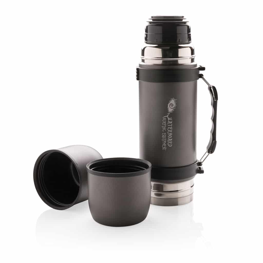 Miniature 11 pour Swiss Peak bouteille isotherme avec 2 tasses