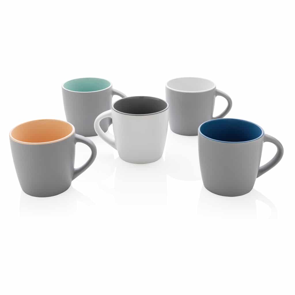 Miniature 7 pour Mug en céramique avec intérieur coloré