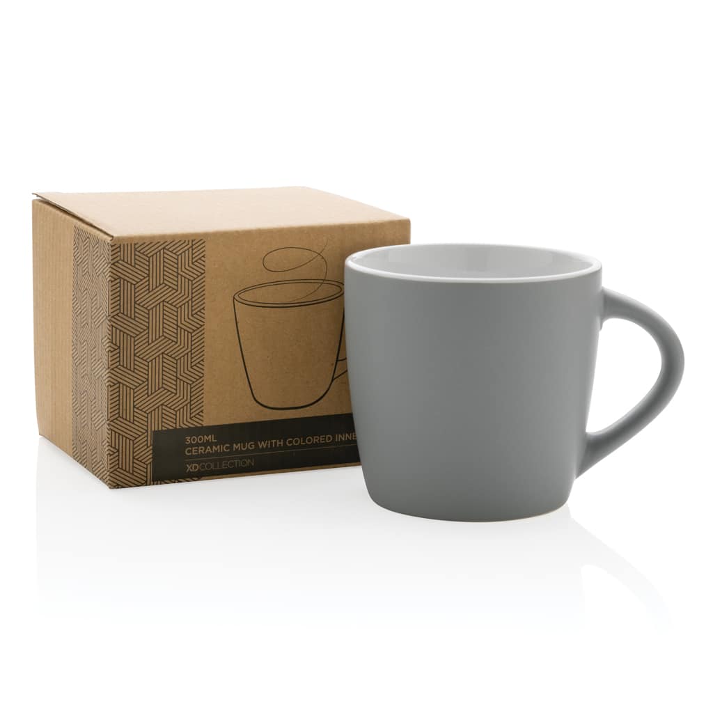 Miniature 9 pour Mug en céramique avec intérieur coloré