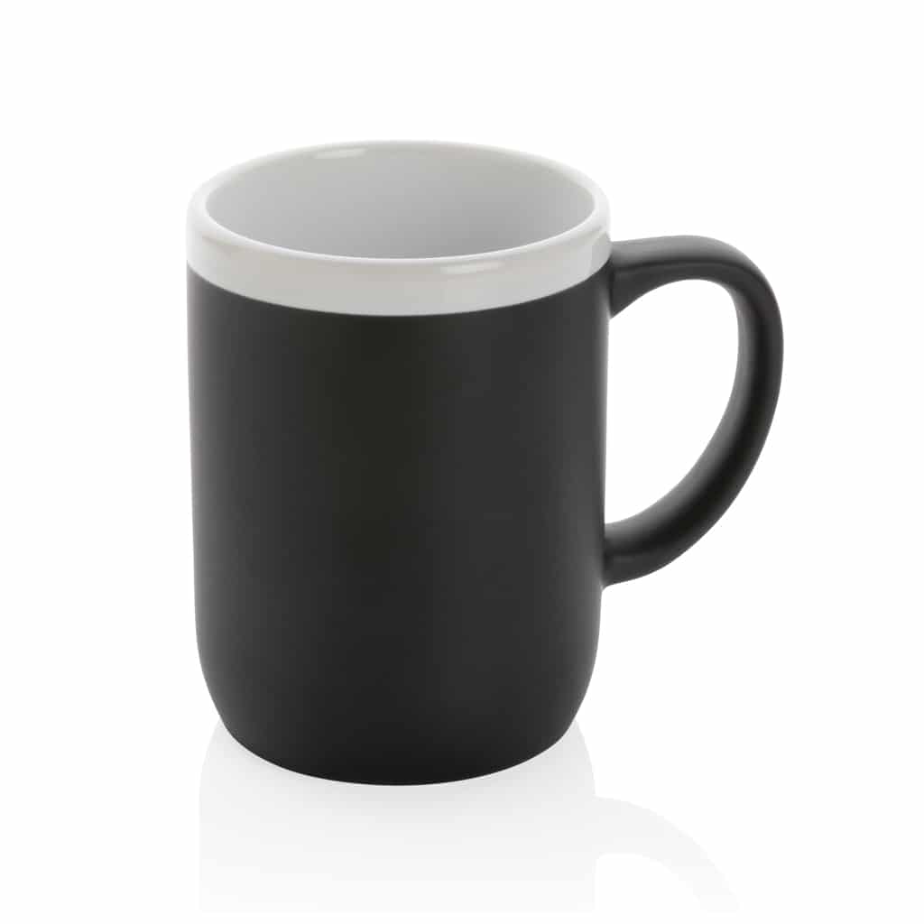 Miniature 2 pour Mug en céramique avec bord blanc