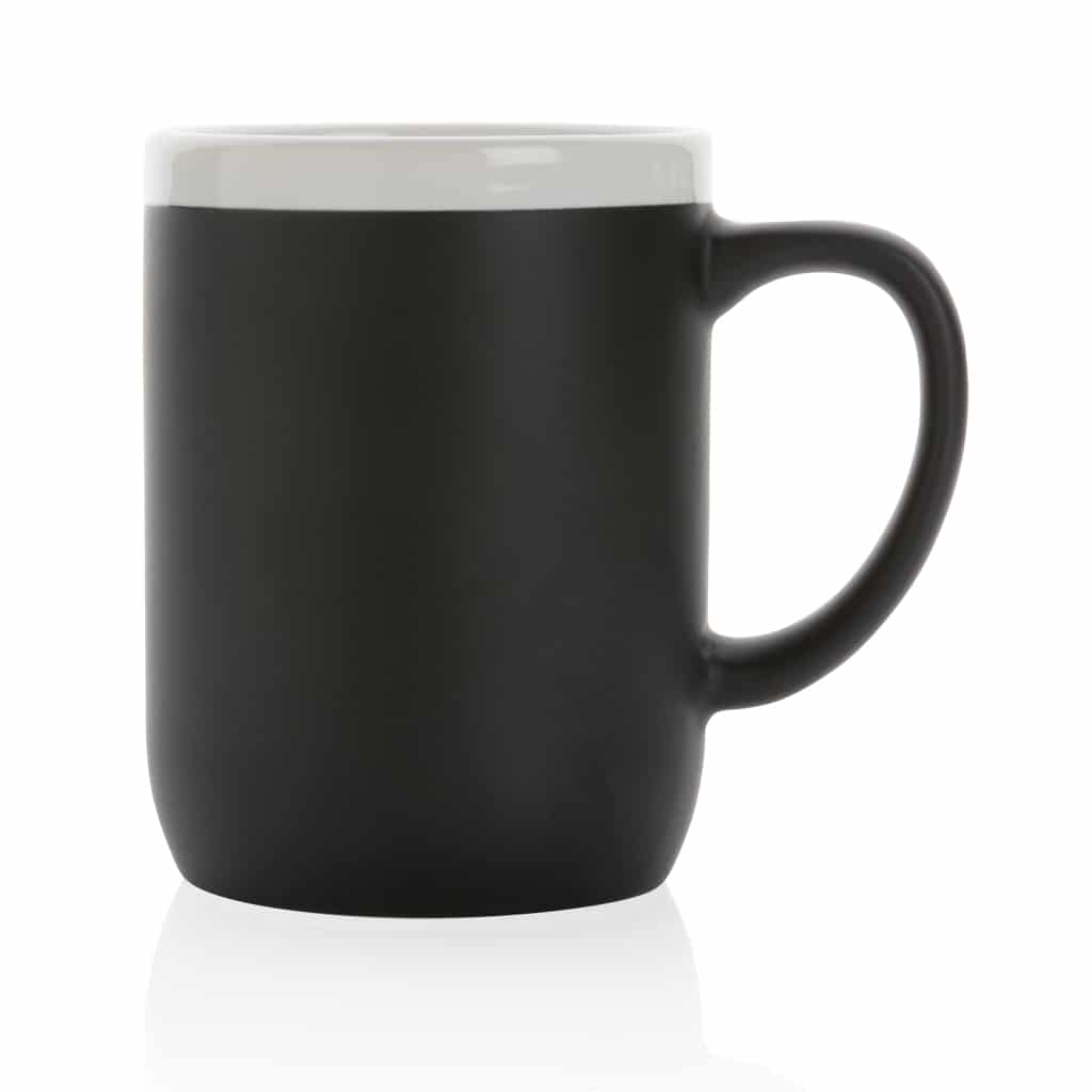 Miniature 3 pour Mug en céramique avec bord blanc