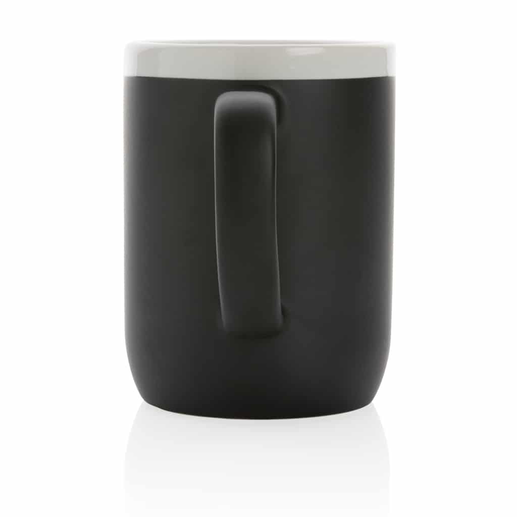 Miniature 4 pour Mug en céramique avec bord blanc