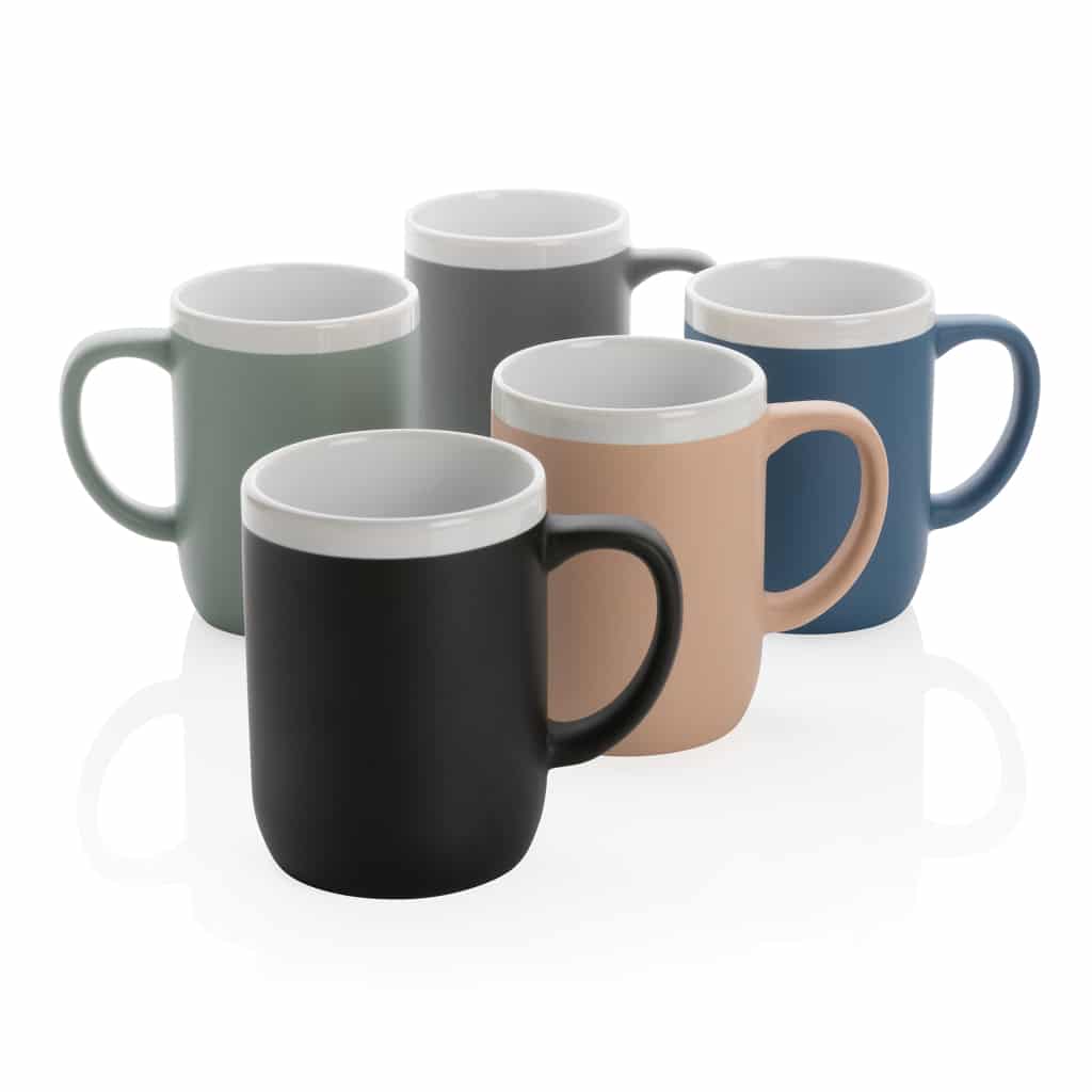 Miniature 7 pour Mug en céramique avec bord blanc