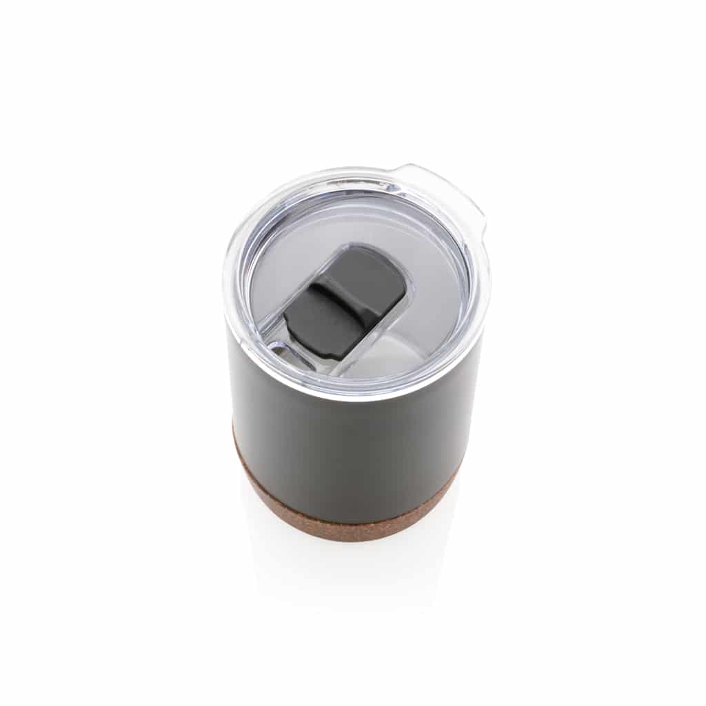 Miniature 5 pour Petite tasse à café en liège et acier recyclé RCS