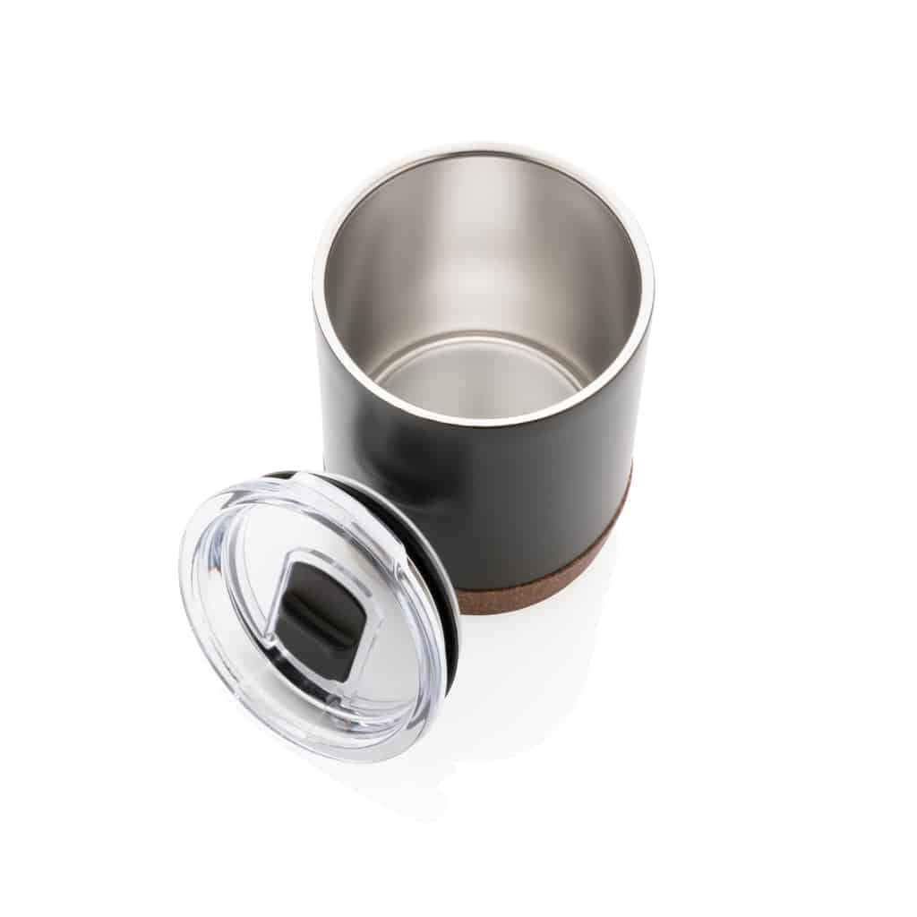 Miniature 6 pour Petite tasse à café en liège et acier recyclé RCS