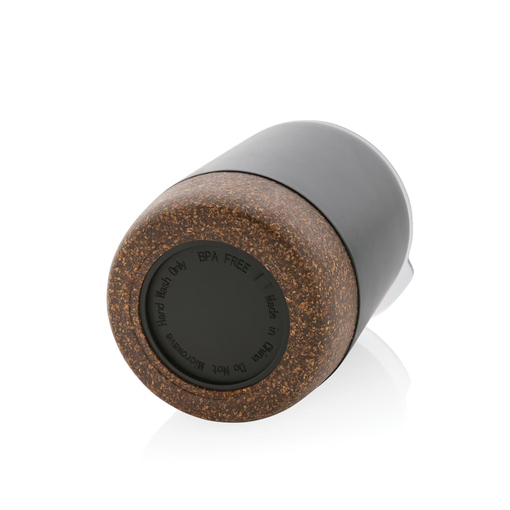 Miniature 7 pour Petite tasse à café en liège et acier recyclé RCS