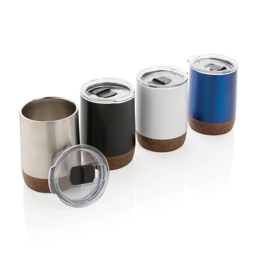 Miniature 9 pour Petite tasse à café en liège et acier recyclé RCS