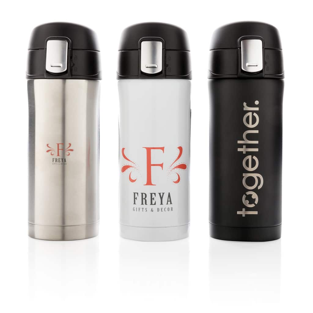 Miniature 10 pour Mug 300ml à fermeture facile en acier inoxydable recyclé RCS