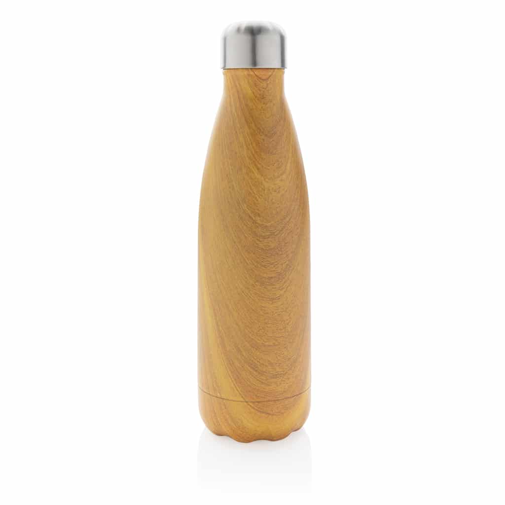 Miniature 3 pour Bouteille isotherme en acier avec effet bois
