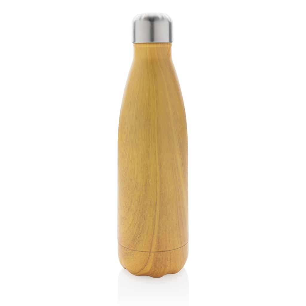 Miniature 4 pour Bouteille isotherme en acier avec effet bois