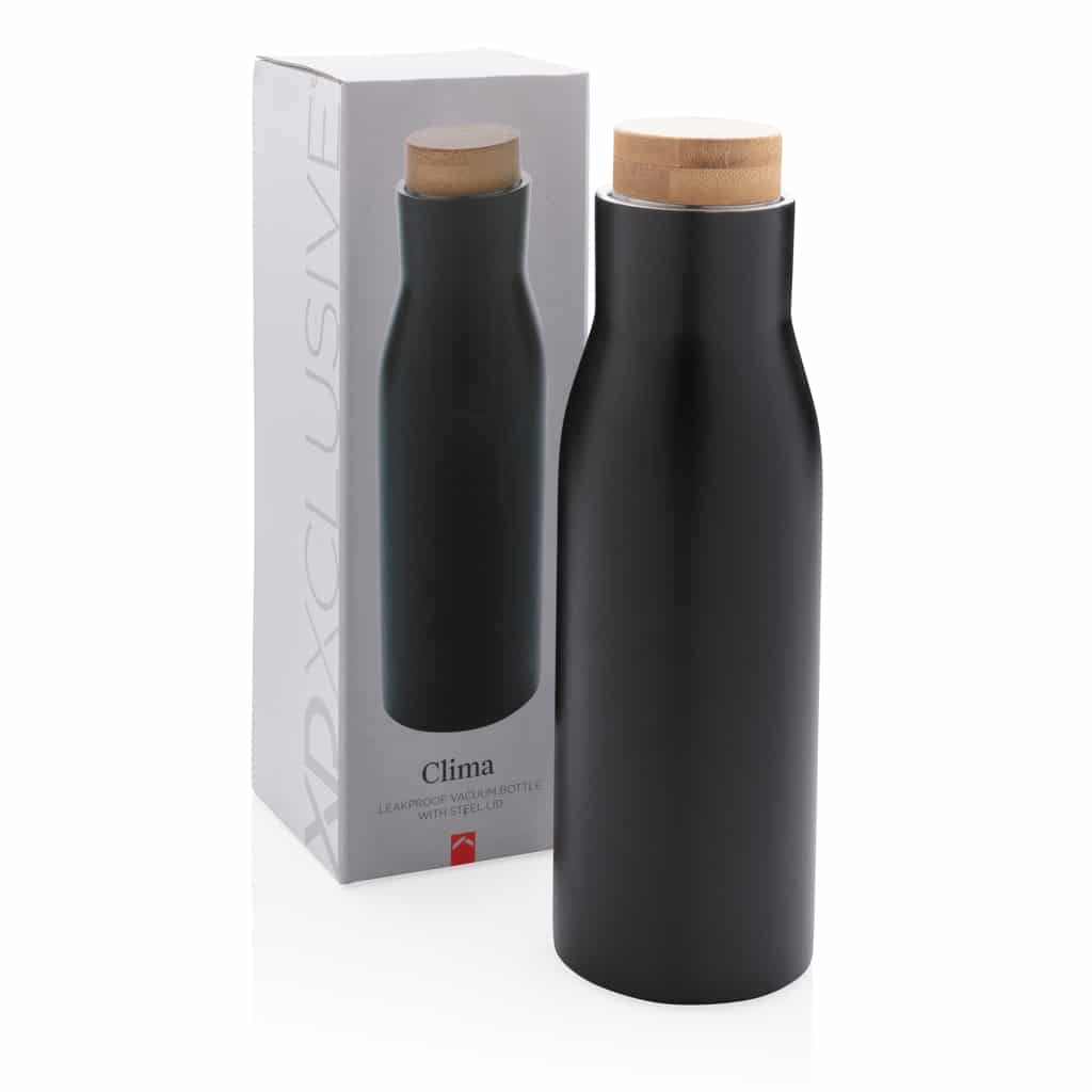 Miniature 10 pour Bouteille isotherme et étanche avec couvercle en acier Clima