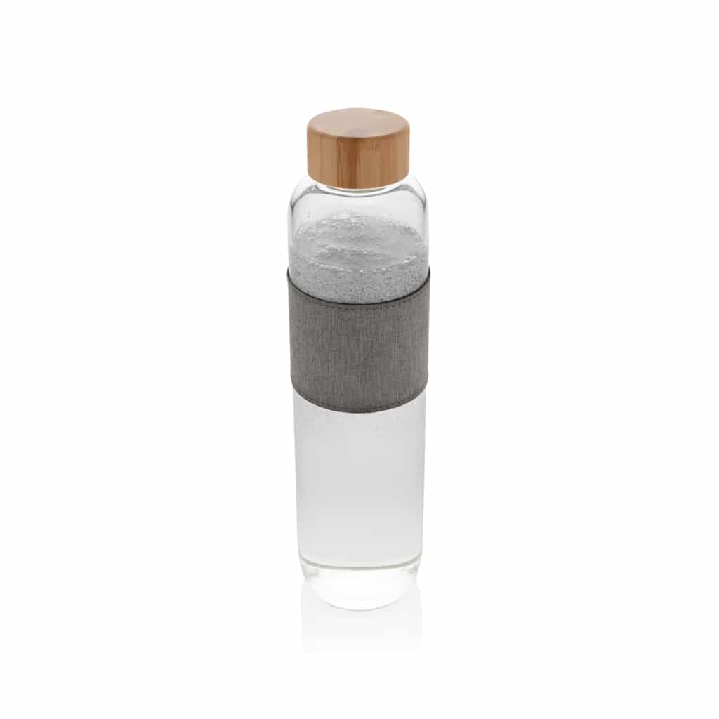 Miniature 2 pour Bouteille en verre avec couvercle en bambou Impact