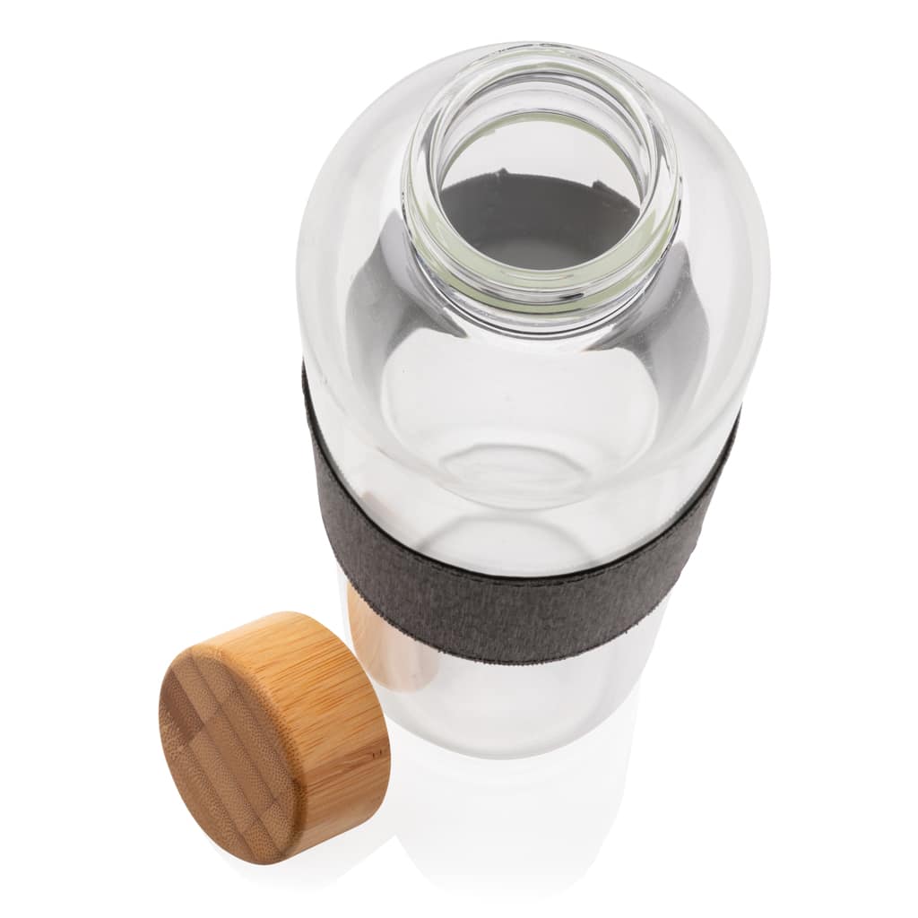 Miniature 8 pour Bouteille en verre avec couvercle en bambou Impact