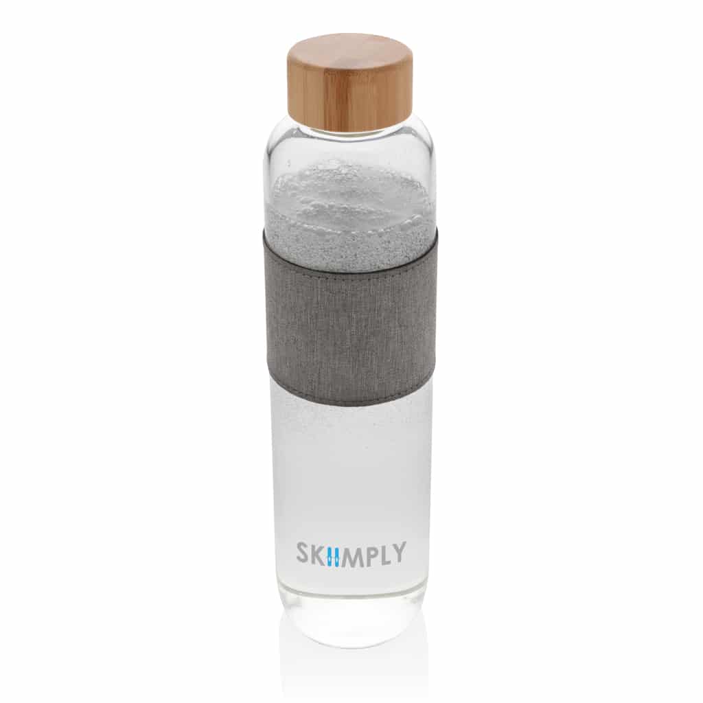 Miniature 10 pour Bouteille en verre avec couvercle en bambou Impact
